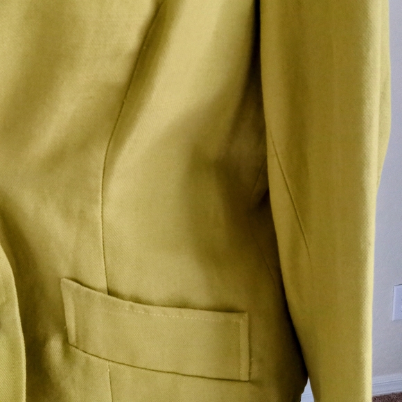 ECCOCI - Light Green Front Closure Blazer - Size 14 - Picture 5 of 9